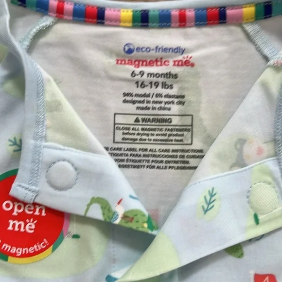 Magnetic Me Modal Convertible Coverall Putt Above 9-12 months - Picture 6 of 10